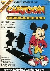 CARTOON QUARTERLY magazine side cover Issue 1 Winter 1988