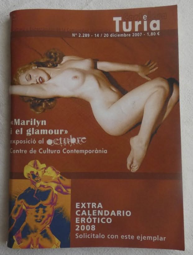 CARTELERA TURIA magazine side cover Issue 2289 14 December 2007