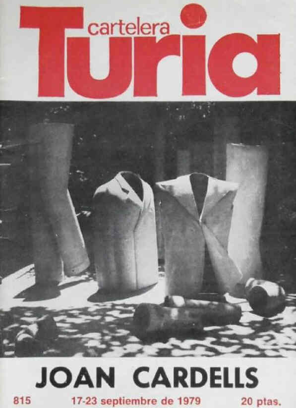 CARTELERA TURIA magazine side cover Issue 815 17 September 1979