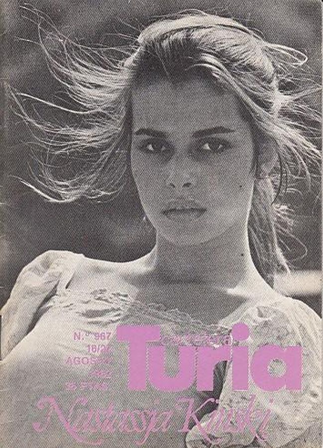 CARTELERA TURIA magazine side cover Issue 967 16 August 1982