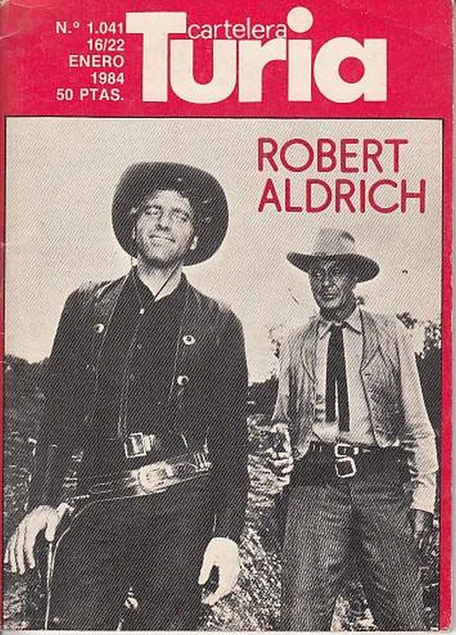 CARTELERA TURIA magazine side cover Issue 1041 16 January 1984