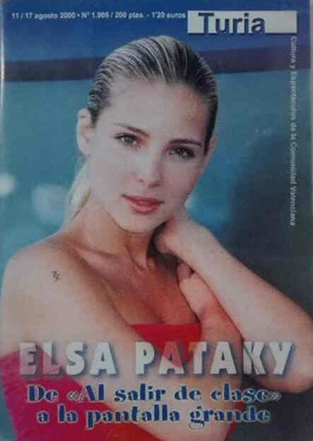 CARTELERA TURIA magazine side cover Issue 1906 11 August 2000