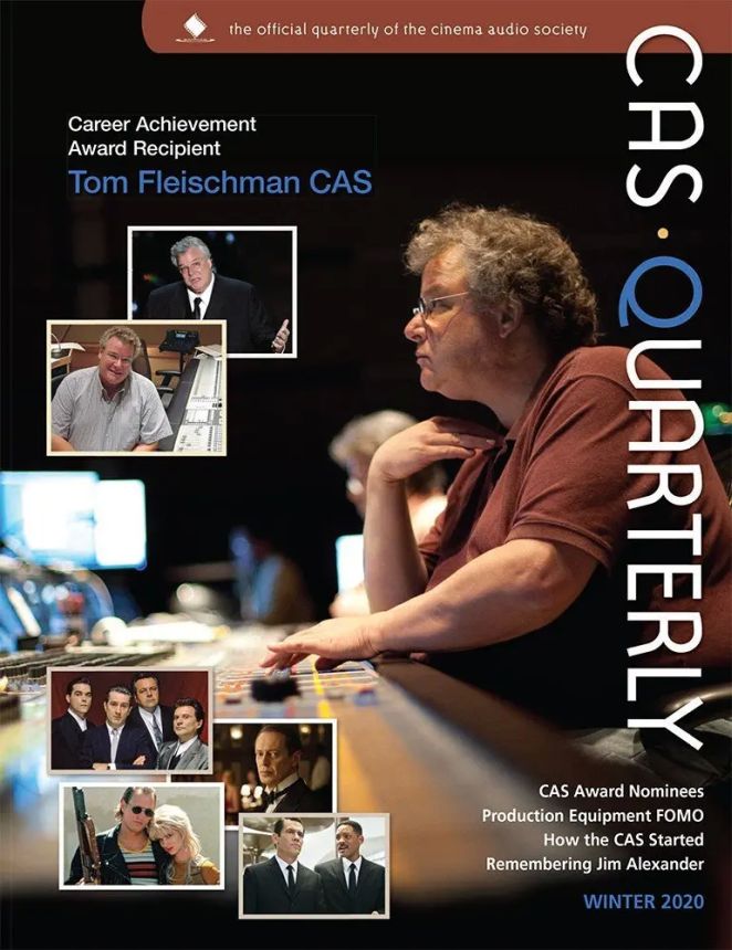 CAS.QUARTERLY magazine side cover Winter 2019