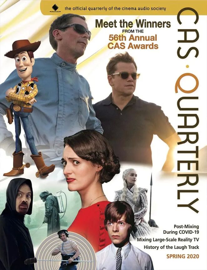 CAS.QUARTERLY magazine side cover Spring 2020