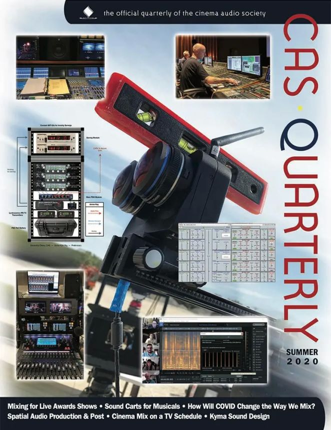 CAS.QUARTERLY magazine side cover Summer 2020