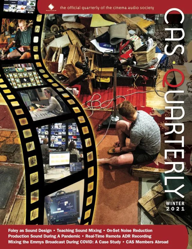 CAS.QUARTERLY magazine side cover Winter 2020