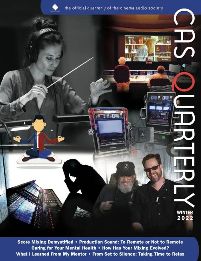CAS.QUARTERLY magazine side cover Winter 2021