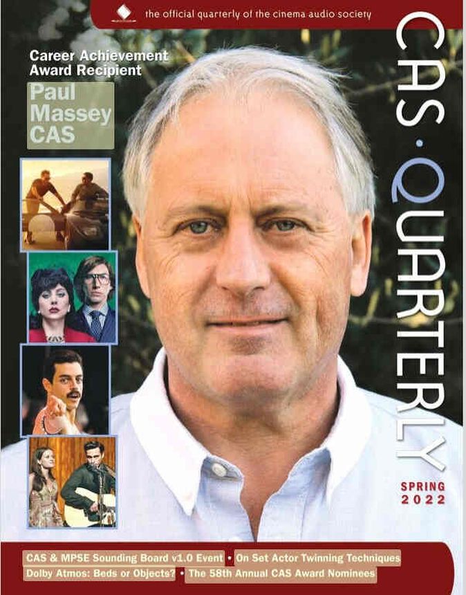 CAS.QUARTERLY magazine side cover Spring 2022