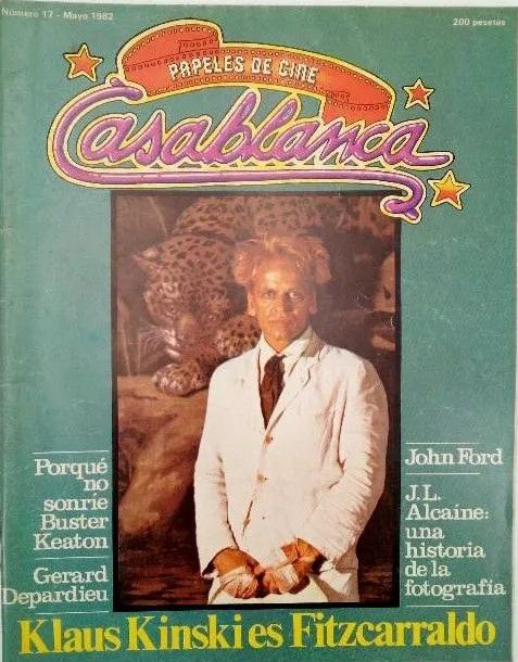 CASABLANCA magazine side cover Issue 17  May 1982
