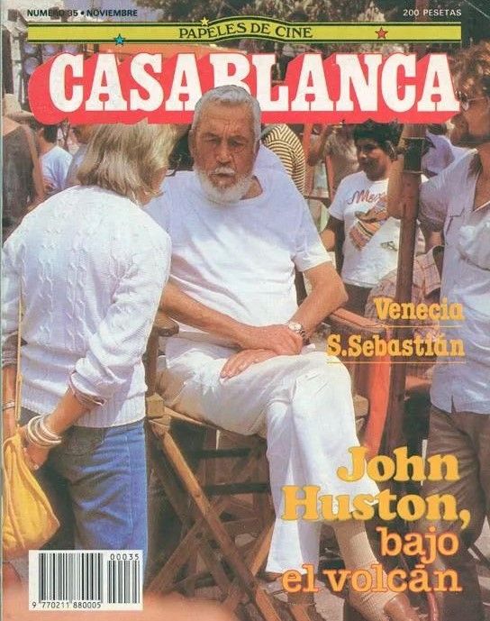 CASABLANCA magazine side cover Issue 35  November 1983