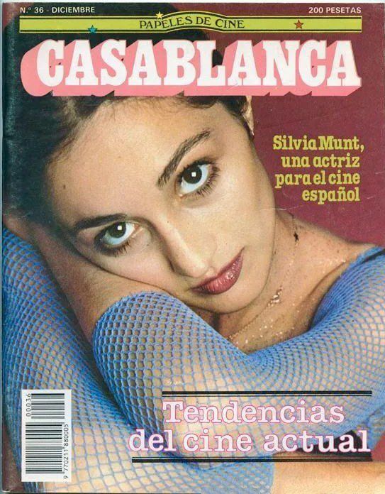 CASABLANCA magazine side cover Issue 36  December 1983