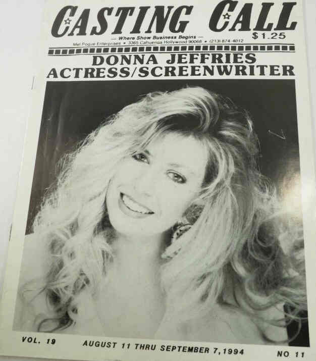 CASTING CALL magazine side cover Issue 11 11 August 1994