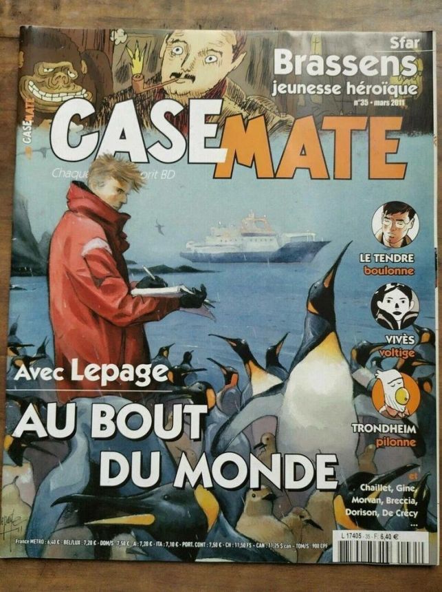 CASEMATE magazine side cover Issue 35  March 2011
