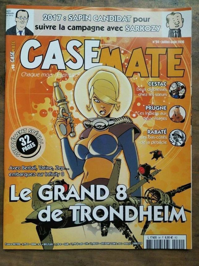 CASEMATE magazine side cover Issue 94  July/August 2016