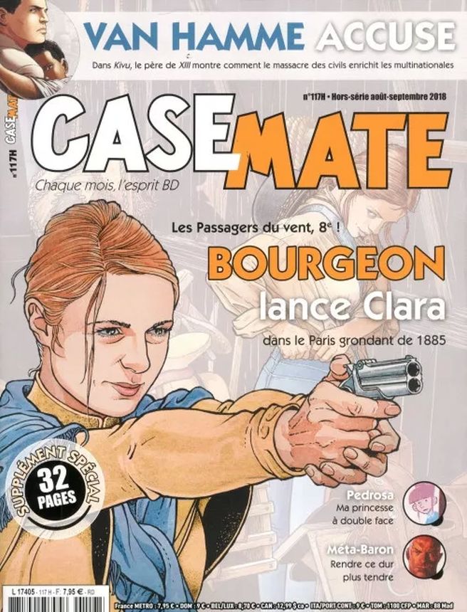 CASEMATE magazine side cover Issue 117  August/September 2018