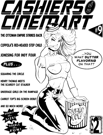 CASHIERS DU CINEMART magazine side cover Issue 9  2002