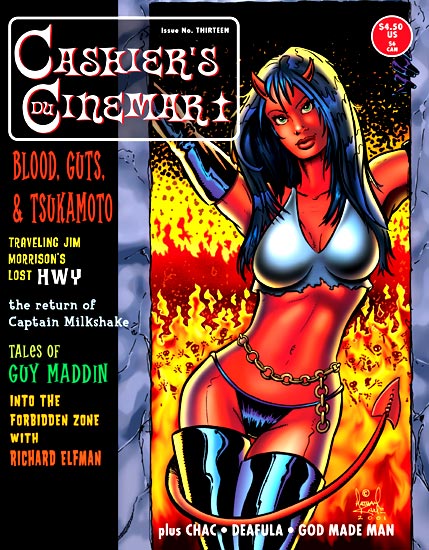 CASHIERS DU CINEMART magazine side cover Issue 13  2006