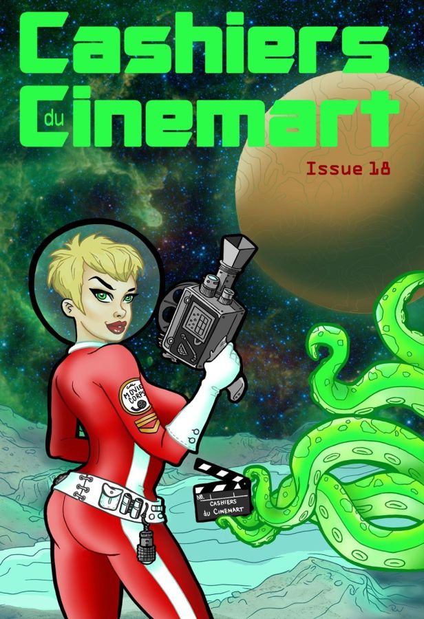 CASHIERS DU CINEMART magazine side cover Issue 18 March 2014