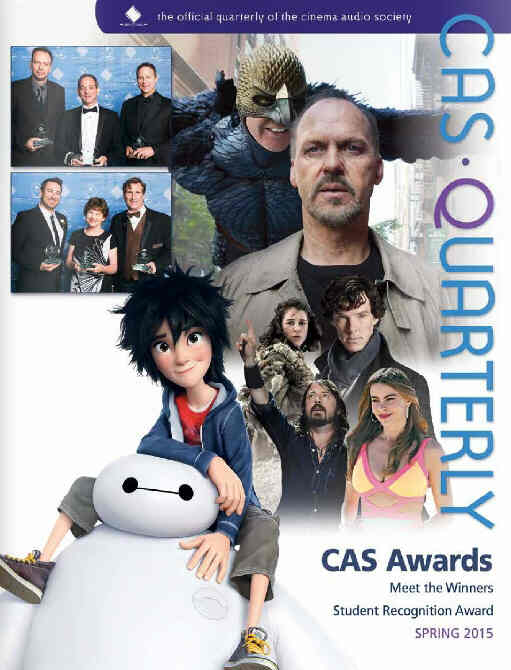 CAS.QUARTERLY magazine side cover Spring 2015
