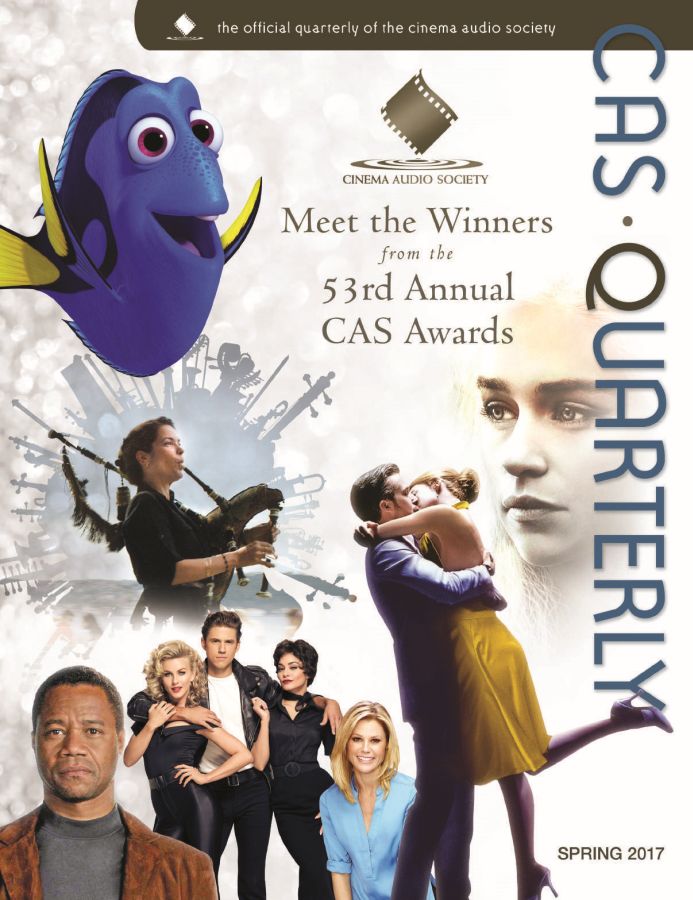 CAS.QUARTERLY magazine side cover Spring 2017