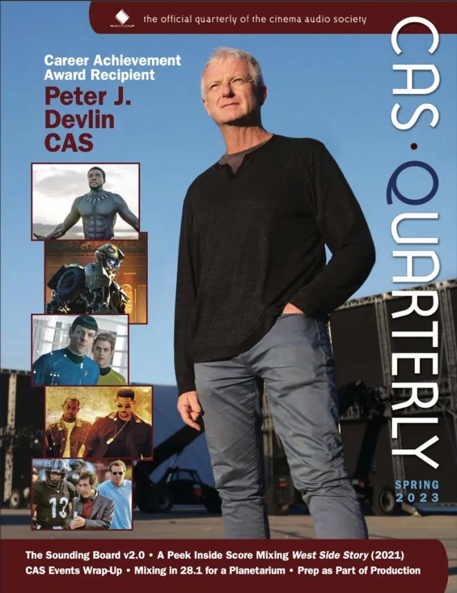 CAS.QUARTERLY magazine side cover Spring 2023