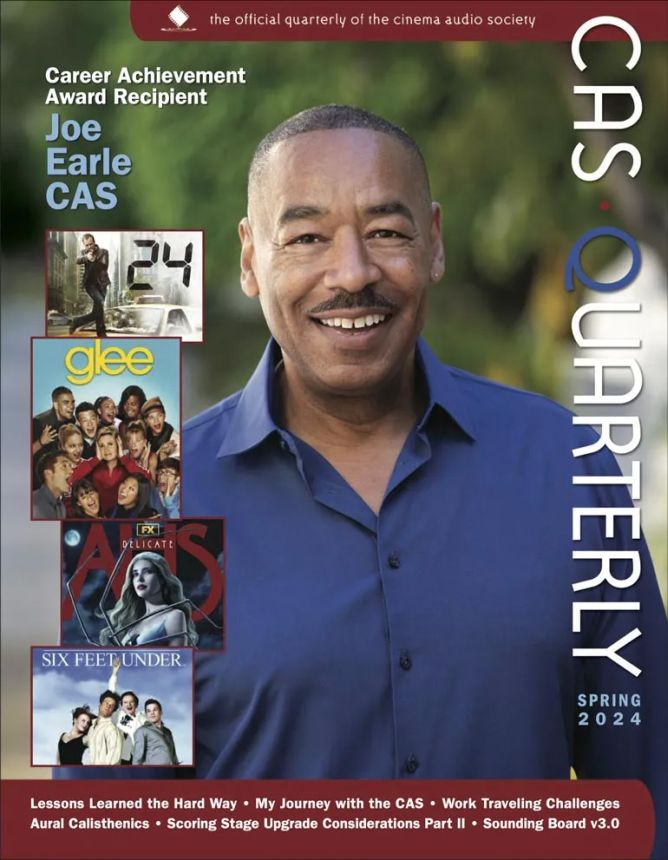 CAS.QUARTERLY magazine side cover Spring 2024