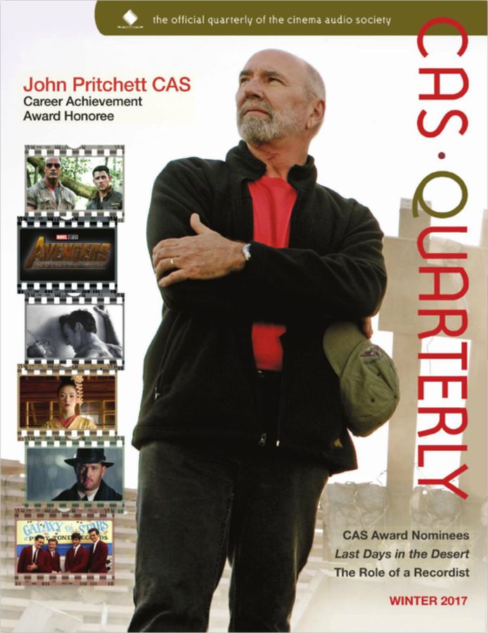 CAS.QUARTERLY magazine side cover Winter 2016