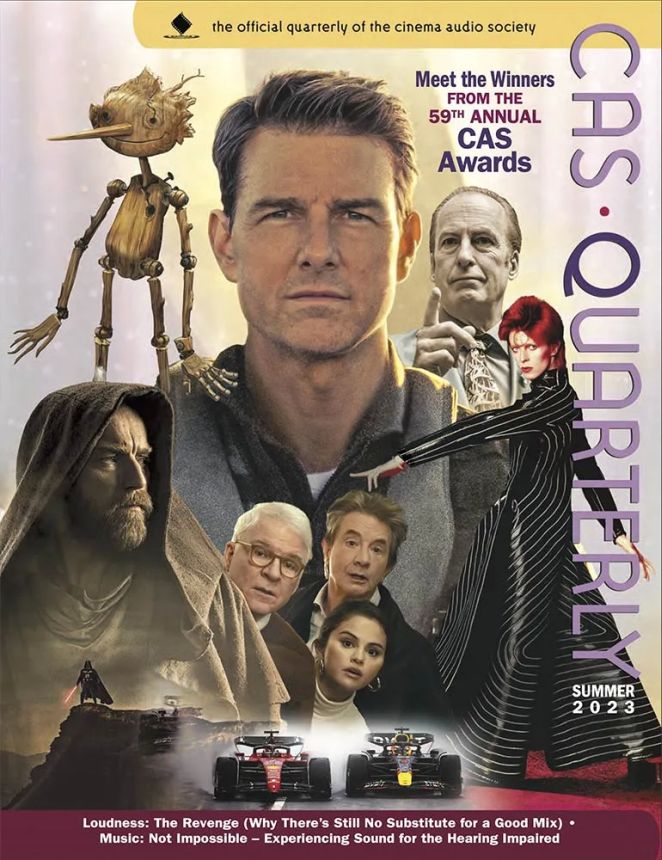 CAS.QUARTERLY magazine side cover Summer 2023