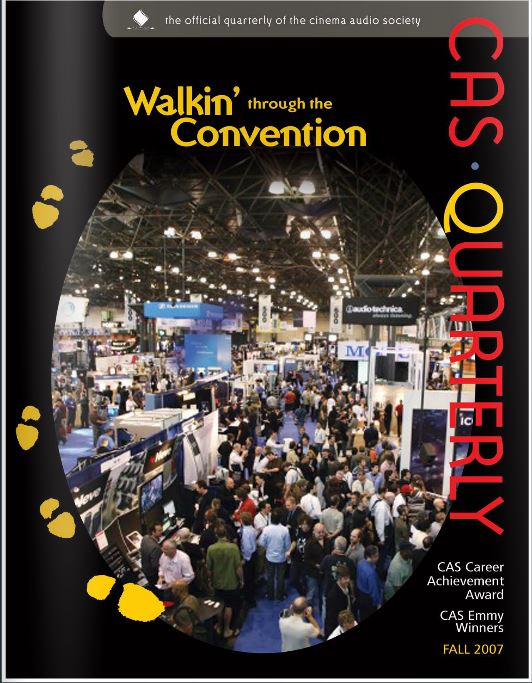 CAS.QUARTERLY magazine side cover Fall 2007