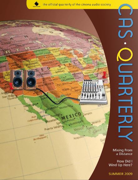 CAS.QUARTERLY magazine side cover Summer 2009