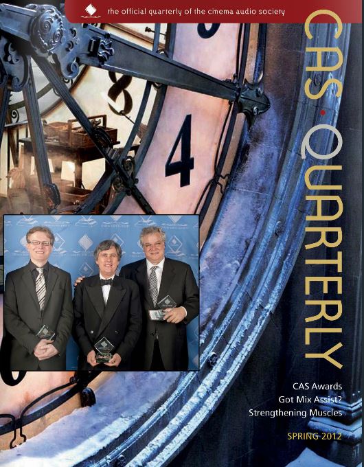 CAS.QUARTERLY magazine side cover Spring 2012