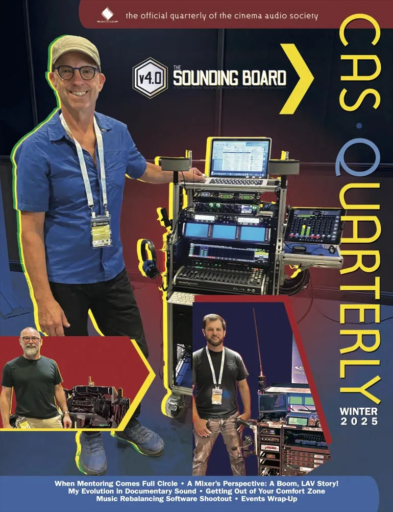 CAS.QUARTERLY magazine side cover Winter 2024