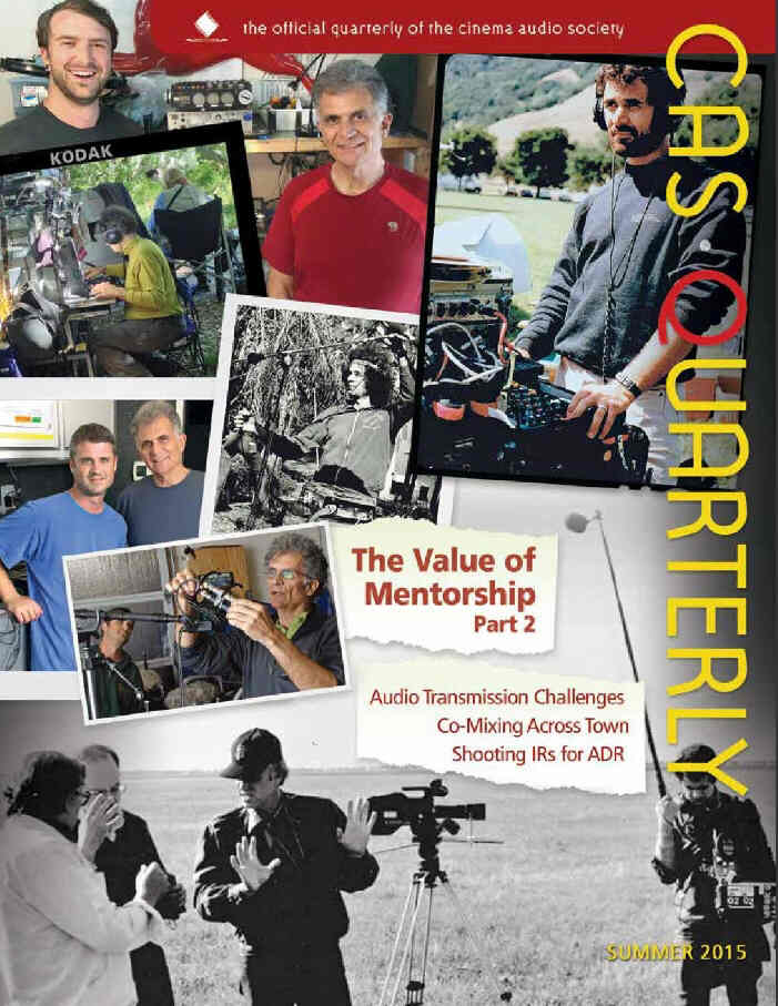 CAS.QUARTERLY magazine side cover Summer 2015
