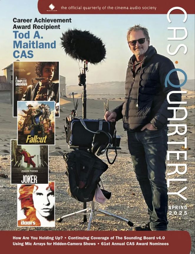CAS.QUARTERLY magazine side cover Spring 2025