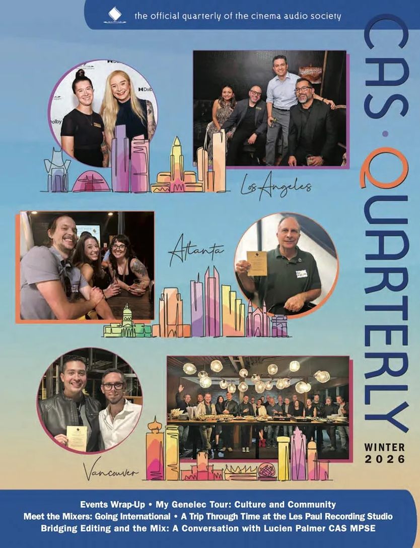 CAS.QUARTERLY magazine side cover Winter 2025