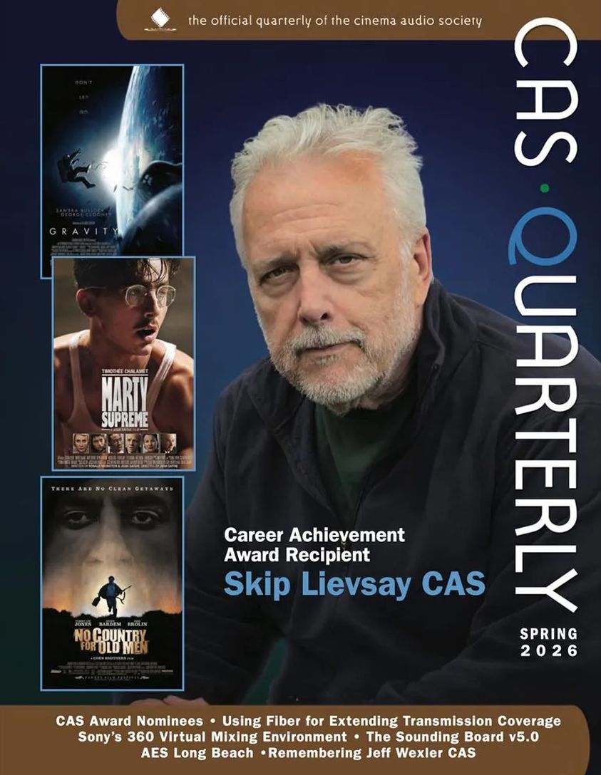 CAS.QUARTERLY magazine side cover Spring 2026