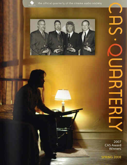 CAS.QUARTERLY magazine side cover Spring 2008