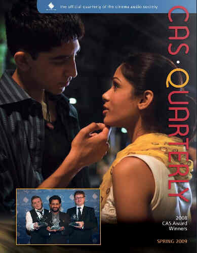 CAS.QUARTERLY magazine side cover Spring 2009