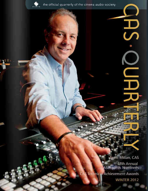 CAS.QUARTERLY magazine side cover Winter 2011