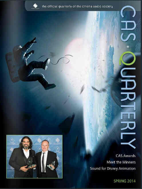 CAS.QUARTERLY magazine side cover Spring 2014