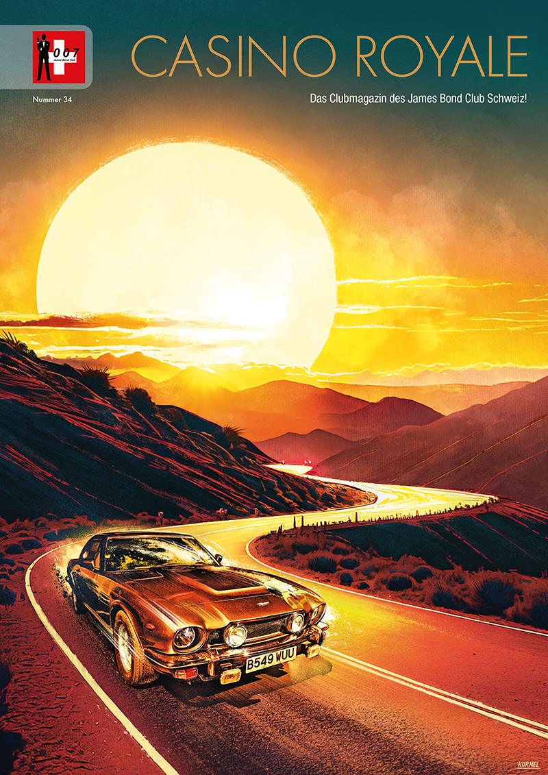 CASINO ROYALE magazine side cover Issue 34  March 2024