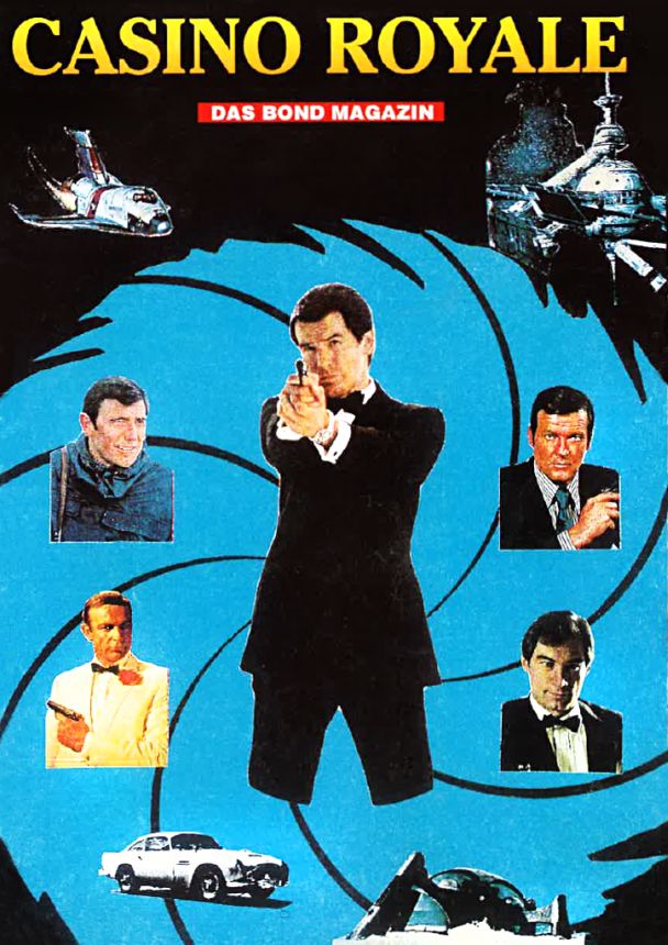 CASINO ROYALE magazine side cover Issue 1  April 1997