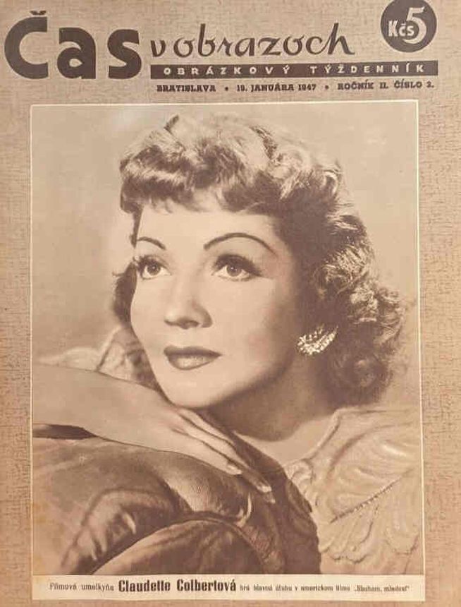 CAS VOBRAZOCH magazine side cover Issue 3 19 January 1947