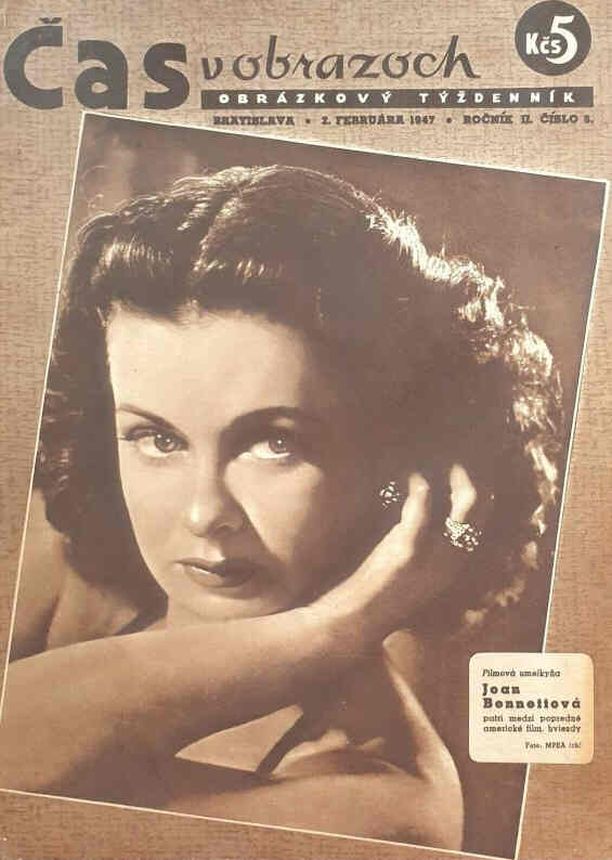 CAS VOBRAZOCH magazine side cover Issue 5 2 February 1947