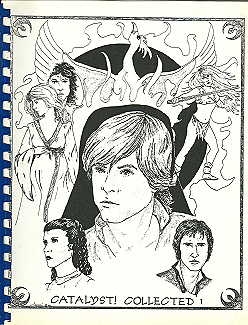 CATALYST! COLLECTED magazine side cover Issue 1  1985