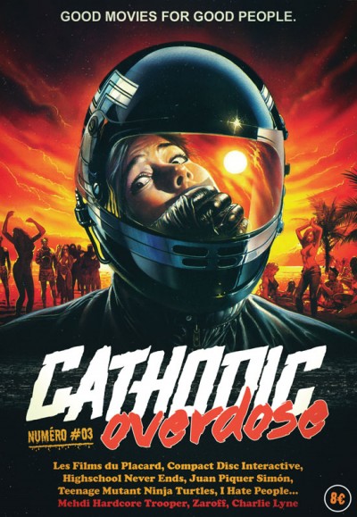 CATHODIC OVERDOSE magazine side cover Issue 3  January 2018