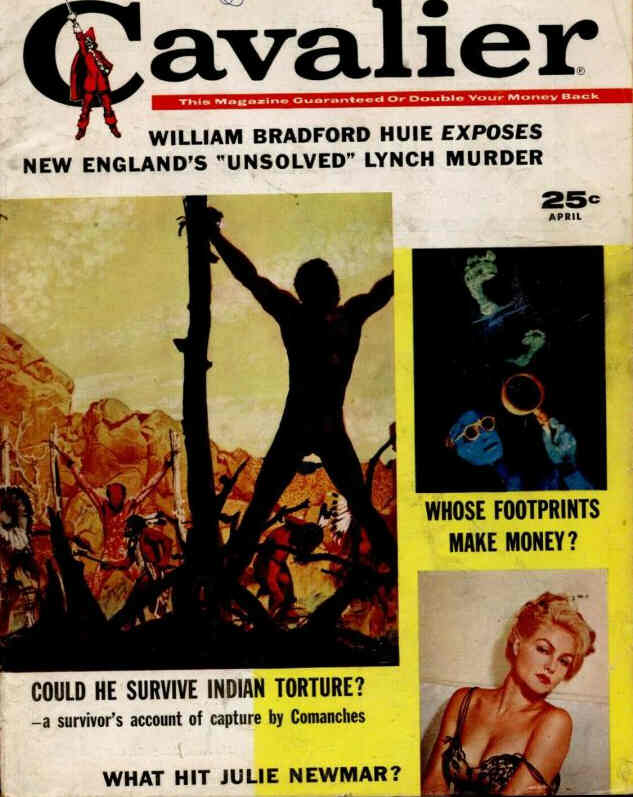 CAVALIER magazine side cover  April 1960