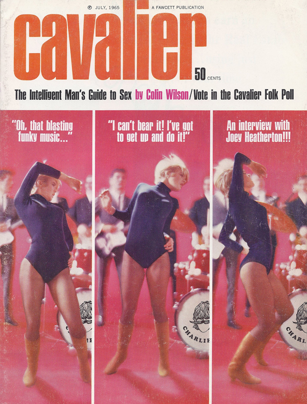 CAVALIER magazine side cover  July 1965
