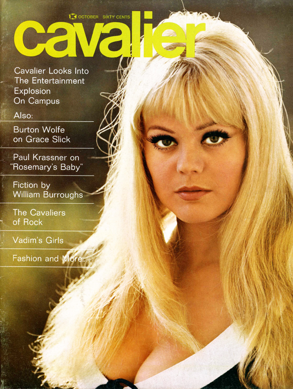 CAVALIER magazine cover  October 1968