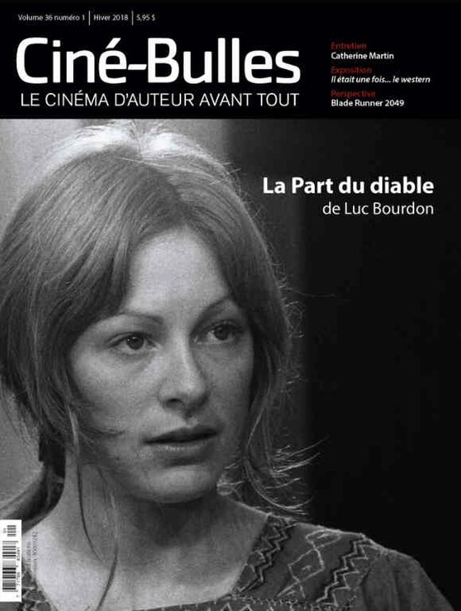 CINE-BULLES magazine side cover Winter 2018